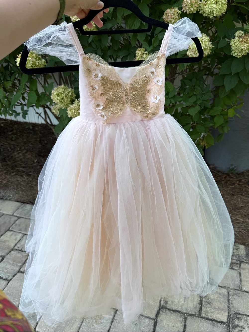 Pottery Barn Kids Butterfly Fairy Dress Up Flower Girl Halloween Costume